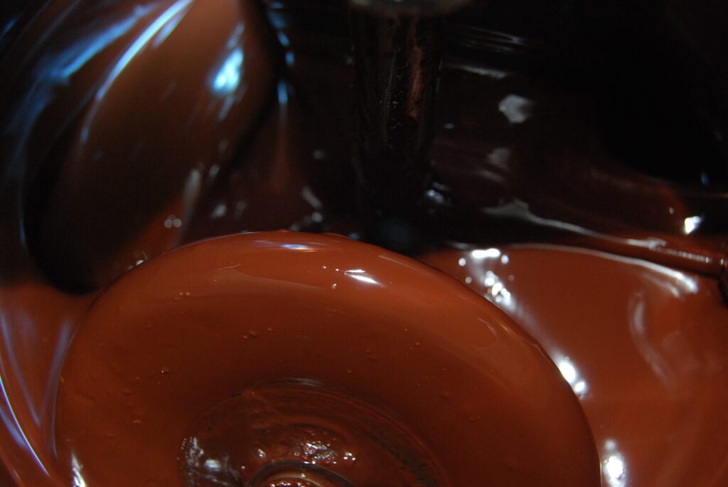 conchado del chocolate