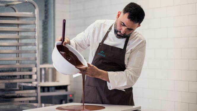templado del chocolate